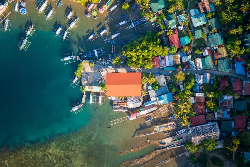 Balatero Port, Puerto Gallera, Philippines